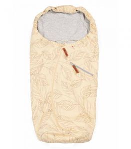 Easygrow Lite Leaf autostoel voetenzak geel 92 x 45 cm Easygrow Lite Leaf autostoel voetenzak geel 92 x 45 cm