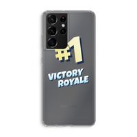 Victory Royale: Samsung Galaxy S21 Ultra Transparant Hoesje