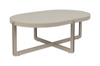 Zuiver Ovale Salontafel 'Centre' 102 x 68cm, kleur Beige