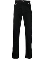 Alexander McQueen jean à coupe droite - Noir Alexander McQueen jean à coupe droite - Noir