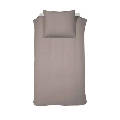 Leen Bakker - Cinderella Dekbedovertrek Uni - 140x200/220 Cm - Flanel - Taupe