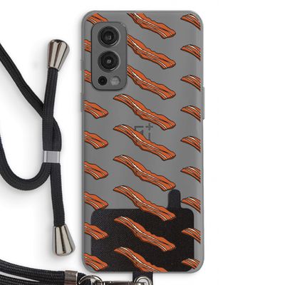 Bacon to my eggs #2: OnePlus Nord 2 5G Transparant Hoesje met koord