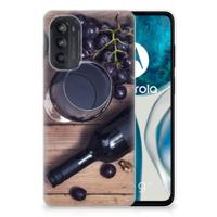 Motorola Moto G52/G82 | Siliconen Case | Wijn
