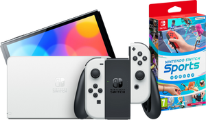 Nintendo Switch OLED Wit + Nintendo Switch Sports