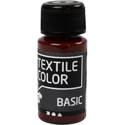 Creativ Company Textile color semi-dekkende textielverf - bruin, 50ml