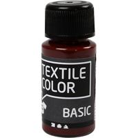 Creativ Company Textile color semi-dekkende textielverf - bruin, 50ml