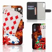 Huawei P20 Pro | Wallet Case | met Pasjes | Casino