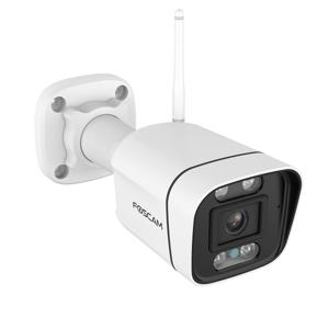 Foscam V5P, 3K/5MP Dual-Band WiFi camera met geluid- en lichtalarm beveiligingscamera