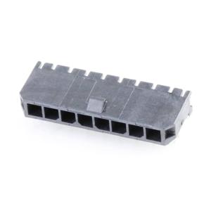 Molex 436500804 Male header, inbouw (standaard) Totaal aantal polen: 8 Rastermaat: 3.00 mm Inhoud: 1 stuk(s) Tray