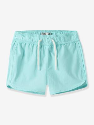 Zwemshort voor jongens, los model, elastische taille NAME IT aqua