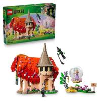 LEGO Wicked 75690 Glinda ed Elphaba a Munchkinland - Set di costruzioni per bambini di 9 anni