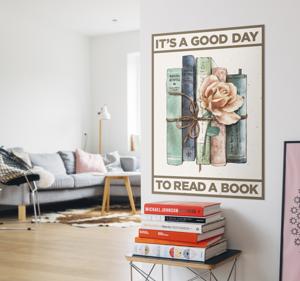 Een goede dag om te lezen poster
