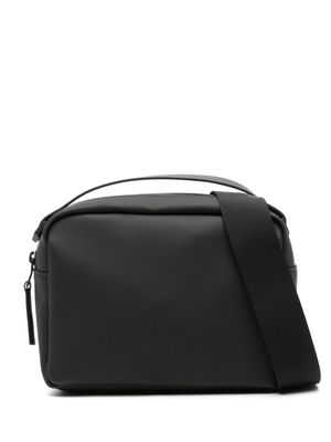 Rains sac à main Box à logo embossé - Noir
