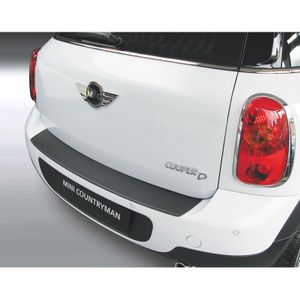 Bumper beschermer passend voor Mini Countryman 2010- Zwart GRRBP512