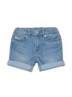 Diesel Kids short en jean Gallby - Bleu