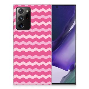 Samsung Galaxy Note20 Ultra TPU bumper Waves Pink