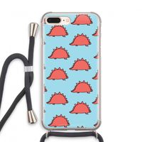 Dinosawrr: iPhone 7 PLUS Transparant Hoesje met koord