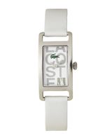 Lacoste horlogeband 2000684 / LC-05-3-14-2006 Leder Wit 12mm