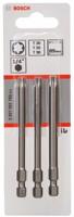 Bosch Accessoires 3-delige bitset extra hard t20; t25; t30; 89 mm 3st - 2607001760