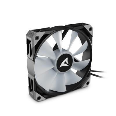 Sharkoon F50 Computer behuizing Ventilator 12 cm Zwart, Grijs