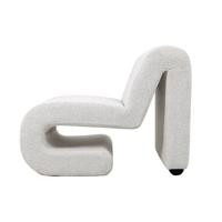 DÉJA Living - Fauteuil Off-White Stof - 59x86x64cm - Mia