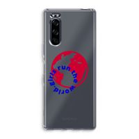 Run The World: Sony Xperia 5 Transparant Hoesje