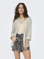 Only Onlsiesta 3/4 Open Linen Bl Blazer Tlr 15322274 Blazers Moonbeam