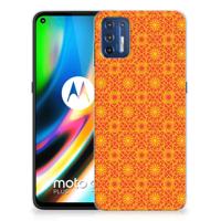 Motorola Moto G9 Plus | TPU bumper | Batik Oranje