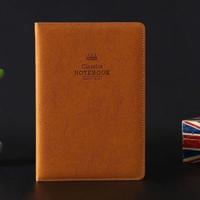 A5100 Pagina's leer Soft Cover Notebook A5100 pagina's leer Soft Cover Notebook Pocket Memo(Brown)