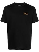 Ea7 Emporio Armani t-shirt en coton à logo imprimé - Noir