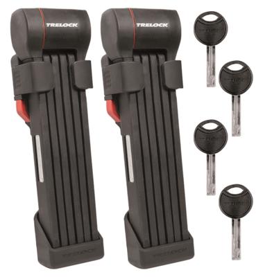 Trelock fs480 cops vouwslot 100cm zwart
