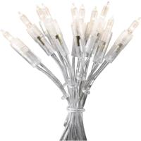 Konstsmide 6304-103 Mini-lichtketting Binnen Energielabel: F (A - G) Aantal lampen 100 LED Warmwit Verlichte lengte: 14.85 m