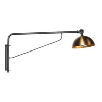 Steinhauer WandlampPintino zwart met brons - 4126ZW