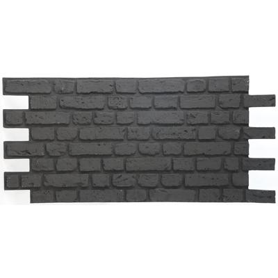 3D XL Wandpaneel Piedra Vintage Zwart 126x59x2.7cm