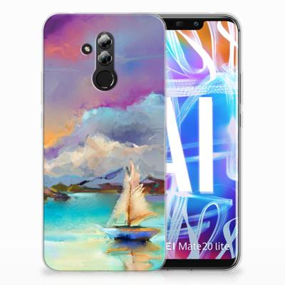 Smartphone hoesje Huawei Mate 20 Lite Boat
