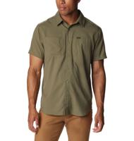 Columbia Silver Ridge™ Utility Lite Sleeve Overhemd Heren Stone Green M
