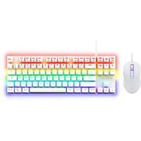 Combo Gaming Mechanisch Toetsenbord TKL + Muis - THE G-LAB - COMBO MERCURY W - Wit