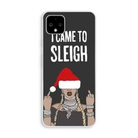 Came To Sleigh: Pixel 4 XL Transparant Hoesje