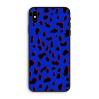 Blue Leopard: iPhone XS Max Biologisch afbreekbaar hoesje