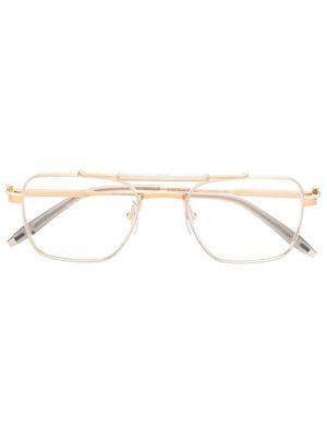 Akoni lunettes de vue à monture carrée - Or