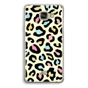 Leopard pattern: Samsung Galaxy A5 (2016) Transparant Hoesje