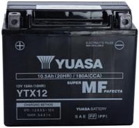 YUASA batterij "ytx12 / ytx12-bs". battery ytx12 agm