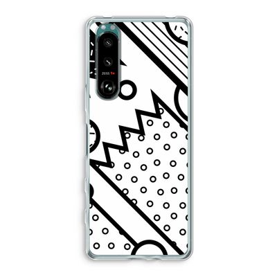 Pop Art #4: Sony Xperia 5 III Transparant Hoesje