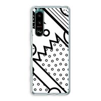 Pop Art #4: Sony Xperia 5 III Transparant Hoesje