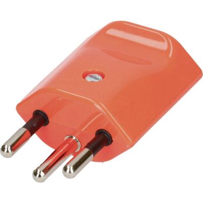 Max Hauri 132608 Netstekker Zwitserland Kunststof 250 V Oranje