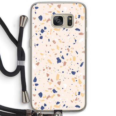 Terrazzo N°23: Samsung Galaxy S7 Transparant Hoesje met koord