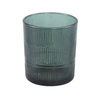 PTMD theelichthouder yousra l groen 10 cm | 6 stuks