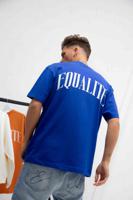 Equalité Oliver Oversized T-Shirt Heren Blauw - Maat XXS - Kleur: Blauw | Soccerfanshop
