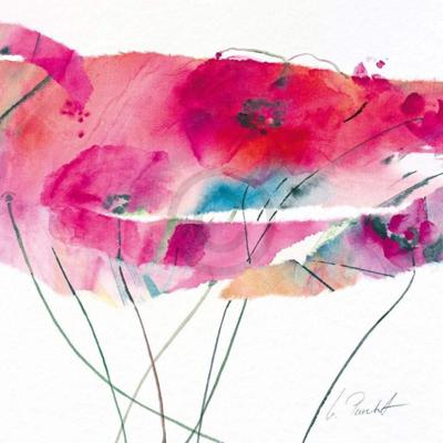 Kunstdruk Marta Peuckert - Modern Poppy IV 21x21cm