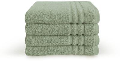 Set van 4 Byrklund baddoeken bath basics jade 50x100 cm